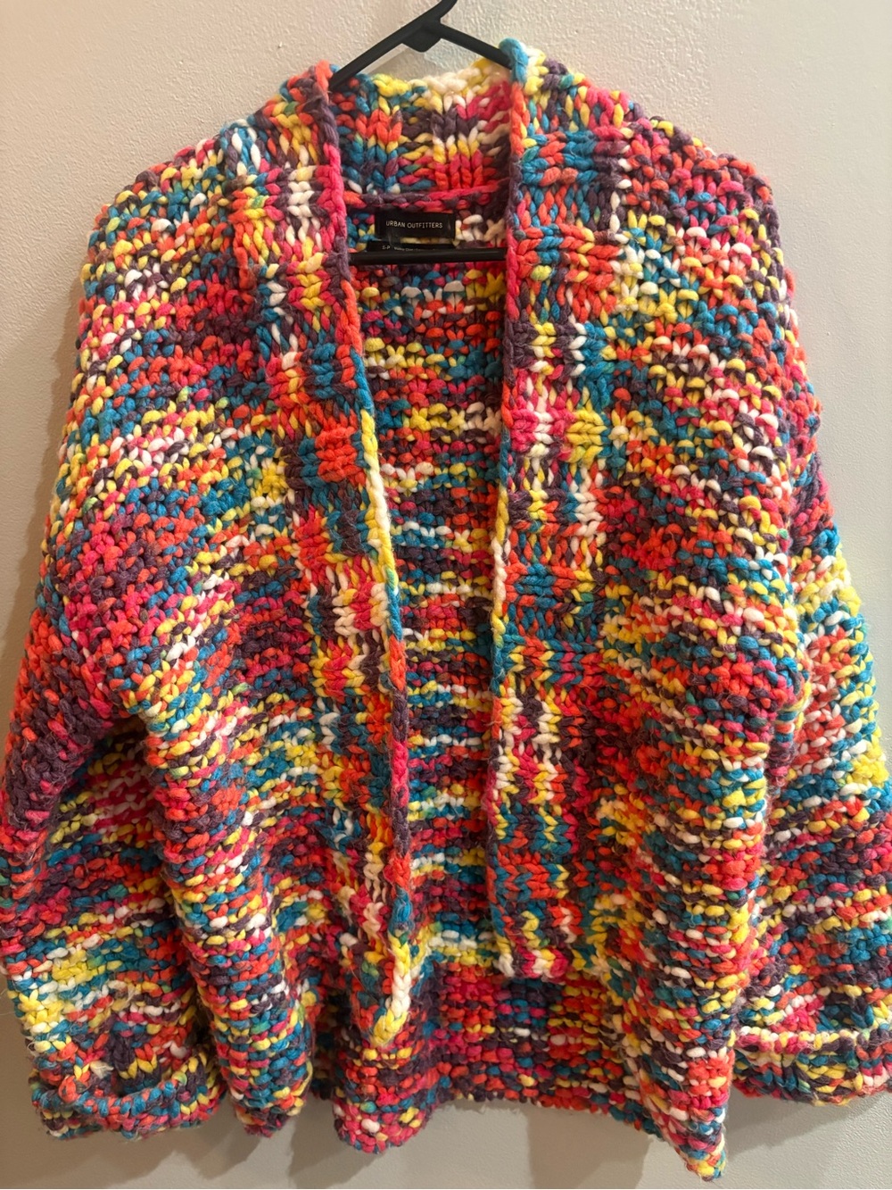 Urban Outfitters Multicolor Chunky Knit Women's Cardigan Size Small